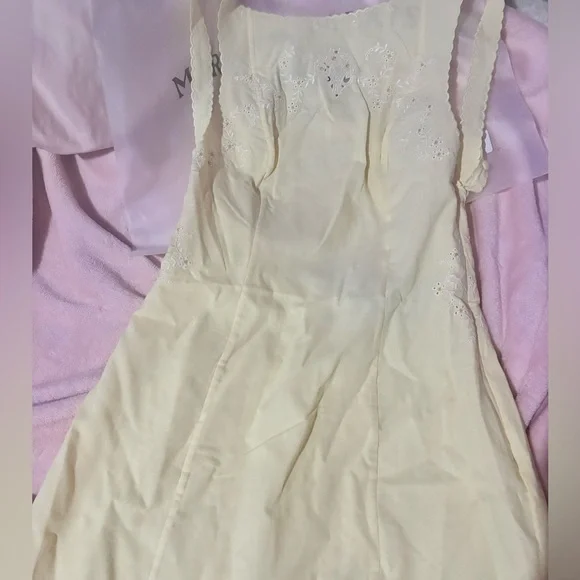 NWT Mirror Palais Daisy Patch Embroidered Mini dress size small - Picture 7 of 9